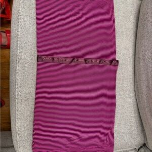 lululemon athletica Purple Striped Scarf